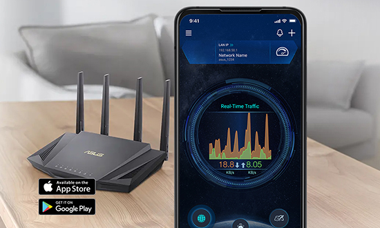 Asus router login through app